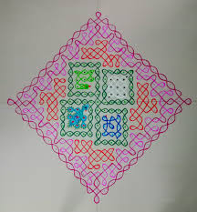 #pongal #sankranti special rangoli #pot kolam #easy muggulu #13pulli kolam #apartment simple kolam. Sikku Kolam Page 35 Kolams Of India