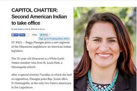 The vanishing representative: Capitol Chatter misses White Earth Nation  enrollee Steve Green