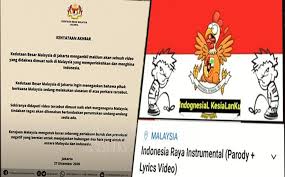 Doa kami dari anak negeri bangga kami pada pertiwi terimakasih kepadamu negeri pembangunan ini milik kami merupakan sebuah potongan lirik dalam lagu doa anak negeri. Malaysia Kutuk Keras Video Ubah Suai Lirik Lagu Kebangsaan Indonesia Air Times News Network