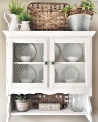 Above Cabinet Ideas Decorating Above Kitchen Cabinets Trendy Farmhouse Kitchen Kitchen Cabinets Decor