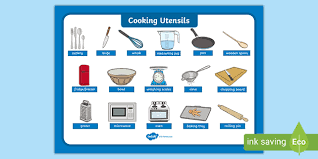 American heritage® dictionary of the english language. Cooking Utensils Word Mat