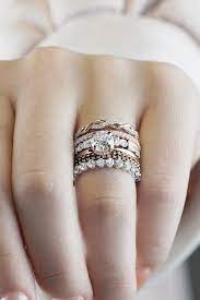 42 Best Diamond Wedding Rings For Real Women Wedding Forward Mixed Metal Wedding Rings Mixed Metal Engagement Rings Stylish Engagement Rings
