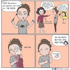 Artist Illustrates Everyday Life With Her Boyfriend And Cat Pin On Comics