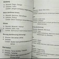 Terjawab • terverifikasi oleh ahli. Kamus Lengkap Sinonim Dan Antonim Bahasa Indonesia Shopee Indonesia
