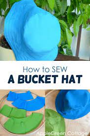 How To Sew A Bucket Hat Pattern Applegreen Cottage Hat Patterns To Sew Sewing Projects Clothes Cute Sewing Projects
