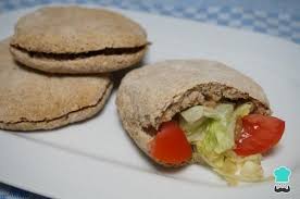 Pan De Pita Integral Receta Facil Y Casera Receta Recetas Con Pan Pita Recetas De Pan Pan Pita Casero
