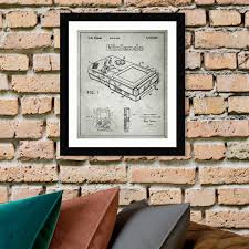 Maybe you would like to learn more about one of these? Oliver Gal Gameboy 1993 Gray Framed Blueprint Wall Art Overstock 28756168
