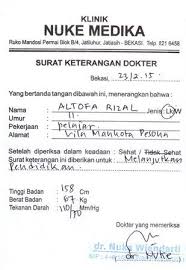 Penggunaan surat rekomendasi peranannya cukup penting digunakan bagi sejumlah orang untuk kelancaran suatu kegiatan yang akan dijalankan. Contoh Surat Keterangan Berbadan Sehat Dari Dokter Surat Dokter Tanda