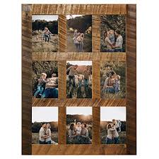 All our 2, 3 and 4 opening barn wood frames are made from the same 100% reclaimed barn wood as our other frames and accessories. Rustic Wooden Collage Picture Frames Multi Opening Frame For 5x7 Images Finished Wood Photo Frame Floating Wall Frame Reclaimed Barnwood 9 Openings Wantitall