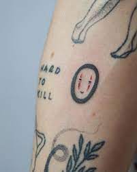 Jess Chen On Instagram Tiny No Face Hand Poked For The Loviest Beecrowe Hand Poke Face Tattoo Stick And Poke