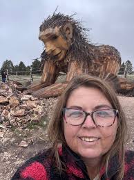 We saw Rita the Rock Collector today. Victor, Colorado