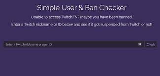 /ban username, or by clicking the cancel symbol either directly in chat or on the user badge which appears when clicking on a username. How To Check If You Re Banned On Twitch