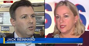 Susan Wild rallies for reproductive rights in Allentown while Ryan  Mackenzie voices his stance