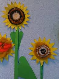 Sonnenblumen 1 Klasse Sonnenblume Basteln Sonnenblumen Kunst Grundschule