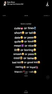 Ig Polls Snapchat Questions Snapchat Question Game Snapchat Story Questions