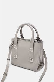Zara Dan 4 Uzatilabilir Tutma Sapli Mini City Canta Resmi Bags City Bag Top Handle Bag