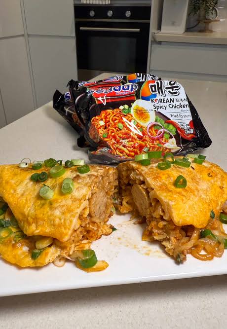 Murtabak Ramyeon: Mi Sedaap Korean Spicy Chicken Recipe