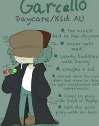 Garcello Daycare Kid Au In 2021 Funkin Kids Daycare Friday Night