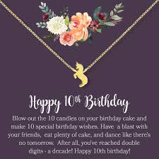 Happy Birthday Wishes For 10 Year Old Granddaughter 10th Birthday Gift For Girls In 2020 Birthday Gifts For Teens Birthday Presents For Girls 10th Birthday