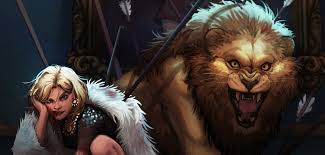 I'm a queen like a lion. Artstation I Ll Bite Off Your Useless Courtesy G I Dle Lion Inspired Fan Art Mathilde Gurib