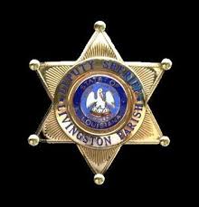 Livingston Parish Sheriff La 3 Police Badge Badge Fire Badge