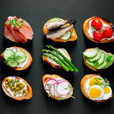 Get the recipe from delish. 5 New Twists On Traditional Party Canapes
