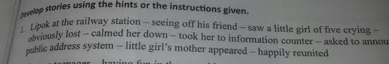 A dreadful experience you can master in english grammar of various classes by our articles like tenses, clauses, prepositions, story writing, unseen passage, notice writing, etc. Story Writing For Class 10 Brainly In
