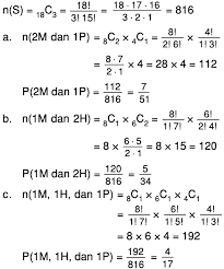 Aku memang belum pernah menceritakan detail diriku. Dalam Sebuah Kotak Berisi 8 Kelereng Merah 6 Kelereng Hijau Dan 4 Kelereng Putih Diambil Tiga Mas Dayat