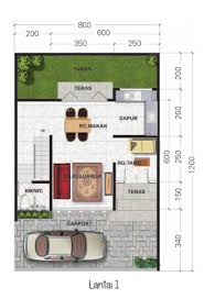 5 Inspirasi Denah Rumah Minimalis 2 Lantai Dengan Luas Tanah 90 Meter Rumah123 Com