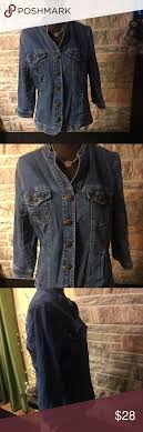 Dressbarn Jean Jacket Jackets Jean Jacket Clothes Design