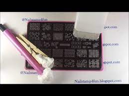 How do you remove nail polish from a stamping plate? How To Clean Your Stamping Plates Youtube