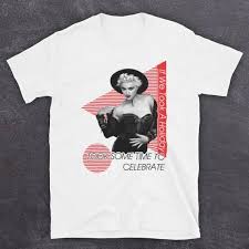 Madonna Holiday Lyrics T Shirt For Men S To 2xl Mens Tshirts Pop Singers T Shirt