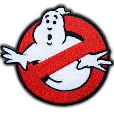 Ghostbuster Ghost Logo Movie Cartoon Kids Children Sew Iron On Patch Cap 0134 Iron On Embroidered Patches