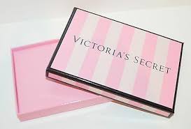 Low and behold all of my payments were made on time there was never a balance left on my card and victoria's secrets decided that they would just do random audits and close my account after not even being open a year. New Victoria S Secret Classic Pink Stripe Empty Gift Box Card Cash Holder Wrap 5 63 Picclick Uk