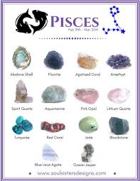 Crystals For Pisces Healing Crystal Jewelry Crystal Healing Stones Stone