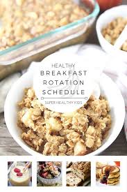 Healthy Breakfast Weekly Planner Healthy Breakfast For Kids Recipes Quick Healthy Breakfast