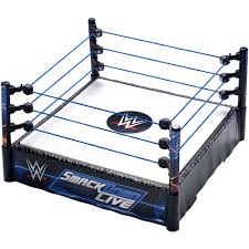 Get the best deals on wwe ring sports action figures. Wwe Smackdown Live Wrestling Ring With Authentic Details Walmart Com Walmart Com