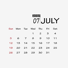 July 2020 Clipart Vector Png Element Design August Calendar New2020 Png And Vector With Transparent Background For Free Download In 2020 Happy New Year Vector Clip Art August Calendar