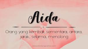 Maksud arti nama saya sebenarnya dalam bahasa arab menurut islam. Arti Nama Aida Tentangnama