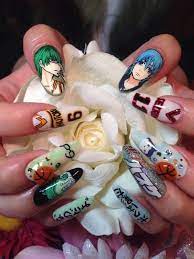 黒子のバスケ痛ネイル の画像 maria beauty space痛ネイルブログ anime nails manicure nail decorations