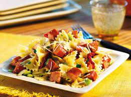 Bow Tie Pasta And Sausage Hillshire Farm Would Use Garlic Chicken Sausage And Lima Beans No Smoked Sausage Recipes Recipes Food