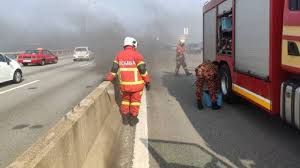 Pengumuman saguhati nur ramadan dan hari raya 4 mei 2021, bukit mertajam : Kabel Elektrik Jambatan Pulau Pinang Terbakar