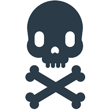 Skull and crossbones sugar skull skull emoji skull trooper skull logo punisher skull filters. Skull And Crossbones Emoji Clipart Free Download Transparent Png Creazilla