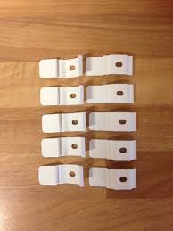 Alibaba.com offers 1734 plastic clips for vertical blinds products. 10 X Replacement Top Fix Brackets