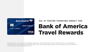 View or redeem credit card rewards. Bank Of America Travel Rewards Review Easy Rewards For Easy Travel Nerdwallet