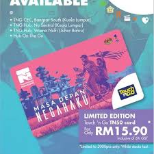 Anda masih boleh buat bukti perjalanan dan bayaran. Beli Kad Tng Tn50 Guna Kad Touch N Go
