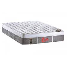 Colchao King Size 34cmx180cmx200cm De Molas Gold Star Super Luxo Light Stress Oxygen New Plush One Side Castor Prata Branco Colchoes Castor Colchao Magazine Luiza