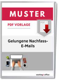 Freundliche erinnerung per e mail so gelingt sie ihnen. Nachfass E Mail An Kunden Gekonnt Verfassen Workingoffice De