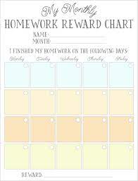 Homework Reward Charts Free Printables Live Craft Eat Homework Chart Reward Chart Reward Chart Kids