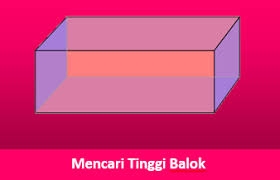 Maybe you would like to learn more about one of these? Mencari Tinggi Balok Jika Diketahui Volume Dan Luas Alas